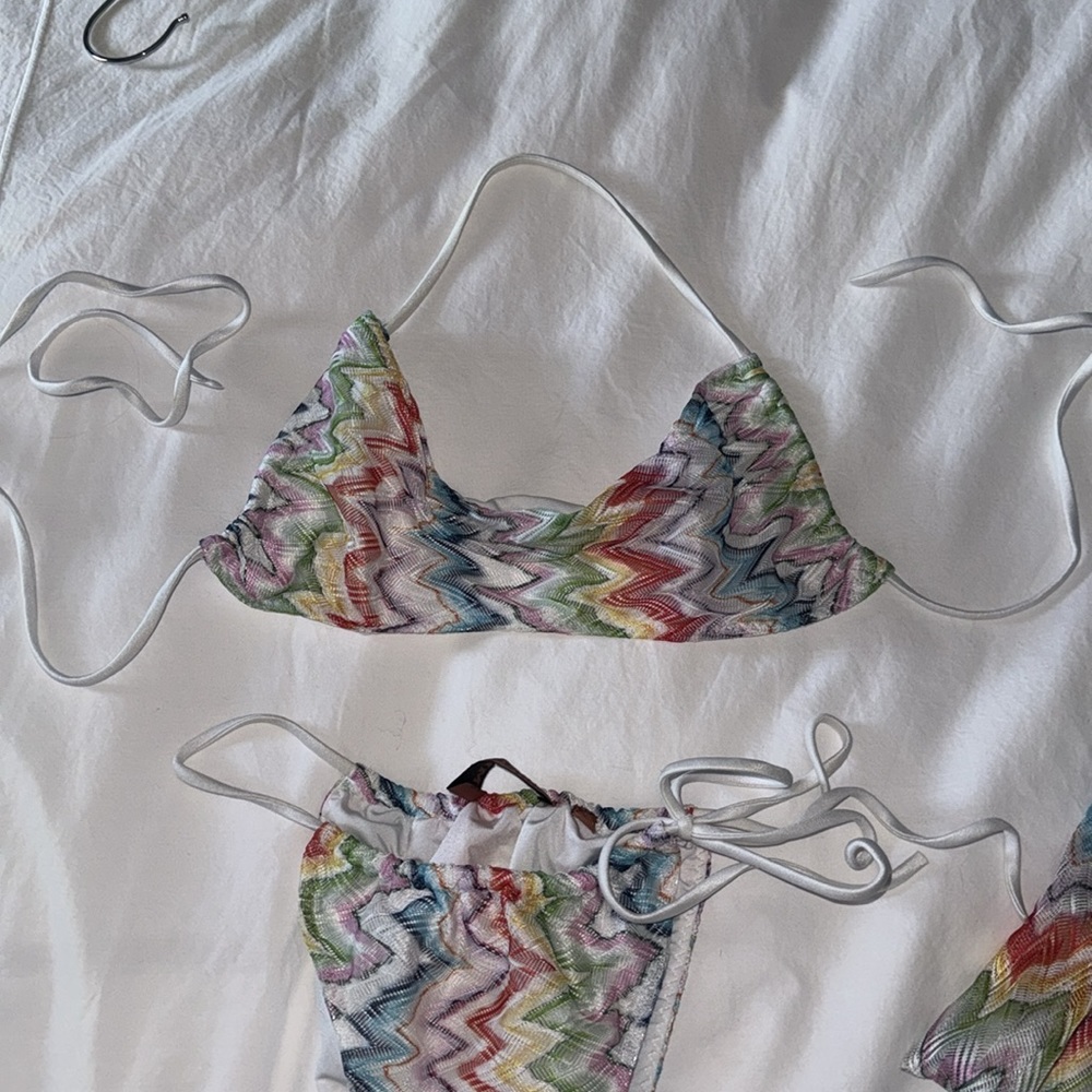Missoni Bikini in Multicolor Print Size 40 - Picture 4 of 10